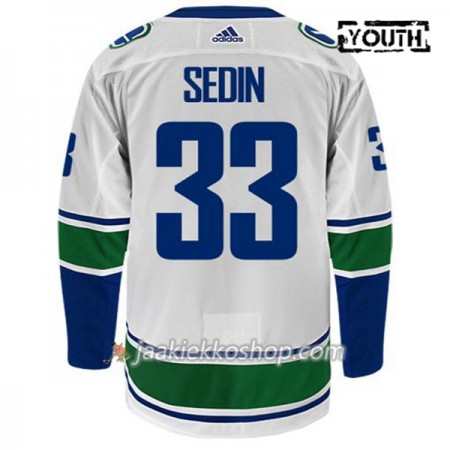 Lapsille NHL Vancouver Canucks Pelipaita HENRIK SEDIN 33 Adidas Valkoinen Authentic